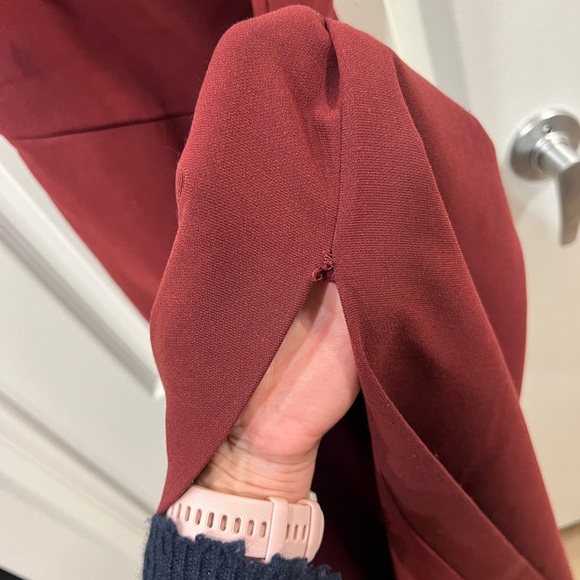 SRG Eloise Dress XS NWT Oxblood Sofia Richie Grainge - Picture 7 of 16